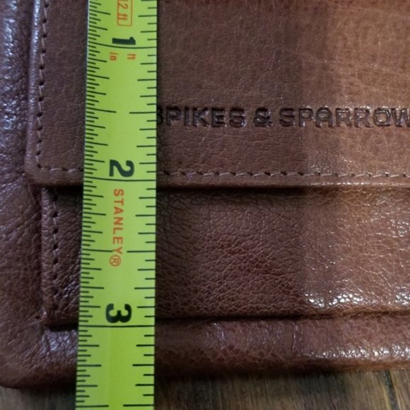 2 pc. Spikes & Sparrow Crossbody Handbag Purse Shoulder Bag w/ Coin Wall… - Picture 6 of 10